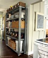 Photos of Pantry Rolling Shelves