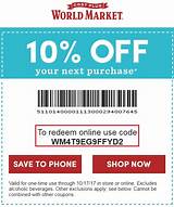 Pictures of World Market Free Shipping Promo