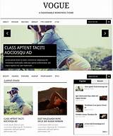 Fashion Blog Wordpress Theme Photos