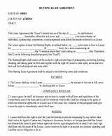 Generic Commercial Lease Agreement Template