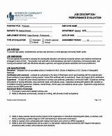 Images of Dental Office Manager Evaluation Form