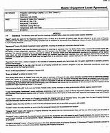 Photos of Equipment Lease Form