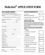 Free Medical Alert Forms Images