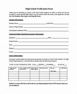 High School Enrollment Form Photos