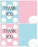 Thank You Card For Baby Shower Host Images