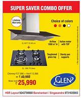 Gas Stove With Chimney Combo Offer Photos