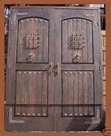 Solid Wood Double Entry Doors Images