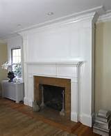 Wood Panel Over Fireplace Pictures