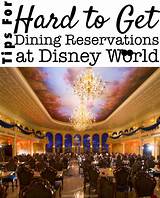 Disney World Restaurants Reservations Photos