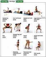 Photos of Leg Rehabilitation Exercises
