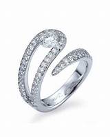 Semi Bezel Diamond Rings Images