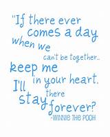 Winnie The Pooh Quotes If There Ever Comes A Day