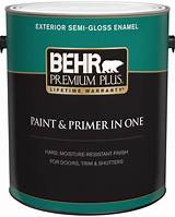 Behr Premium Plus Ultra E Terior Semi Gloss Enamel Paint