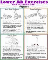 Easy Fitness Exercises Pictures