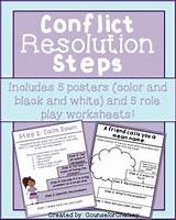Images of Conflict Resolution Steps For Students