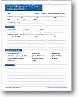 Employee Payroll Information Form Photos