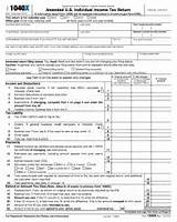 Pictures of Tax Return Form
