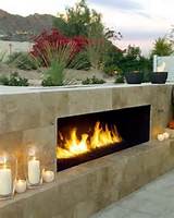 Pictures of Outdoor Gas Fireplace
