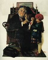 Norman Rockwell Doctor And Doll Original Photos