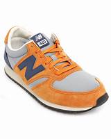 Orange New Balance Sneakers