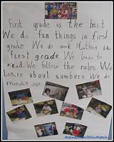 Pictures of First Grade Class Rules