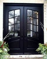 Images of Double Entry Doors Black
