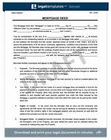Images of Mortgage Deed