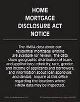 Photos of Home Mortgage Disclosure Act
