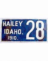 Photos of Idaho License Plates For Sale