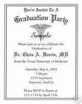 Doctor Graduation Invitations Images