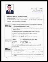 Images of Sample Cv For Electrical Engineer