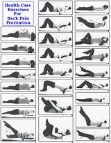 Lower Back Pain Workout Exercises Pictures