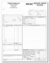 Pictures of Hvac Invoices