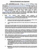 Photos of Residential Rental Agreement Form 410