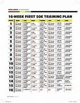 Running Training Plan Photos