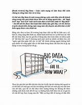 Big Data Book Review