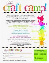 Images of Craft Camps For Kids