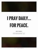 Images of Pray For Peace Quotes
