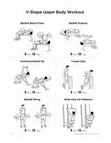 Pictures of Workout Exercises Upper Body