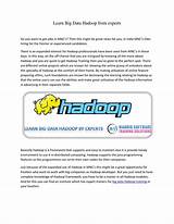 How To Learn Big Data Hadoop Pictures