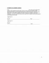 Pictures of Credit Application For Residential Lease