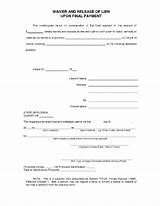 Michigan Claim Of Lien Form Images