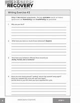 Photos of Honesty In Recovery Worksheet
