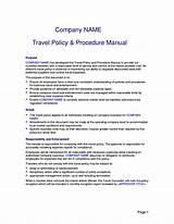 Images of Travel Policy For Employees