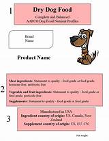 Aafco Complete And Balanced Dog Food Pictures