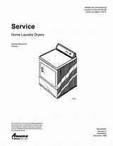 Photos of Amana Gas Dryer Manual