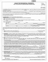 Images of Residential Real Estate Lease Agreement