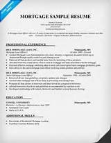 Mortgage Loan Underwriter Resume Pictures