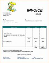 Pictures of Invoice For Video Services