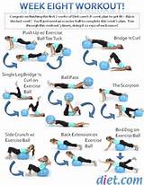 Fitness Exercises On The Ball Pictures